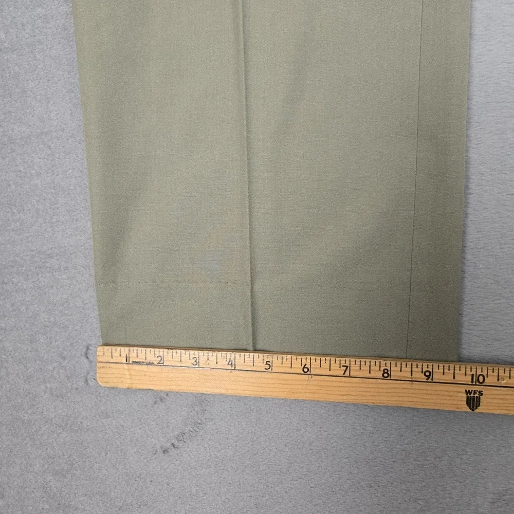 Vintage Brooks Brothers Suit Mens 44R 38x28 Green 100% Cotton 3-Button USA Made